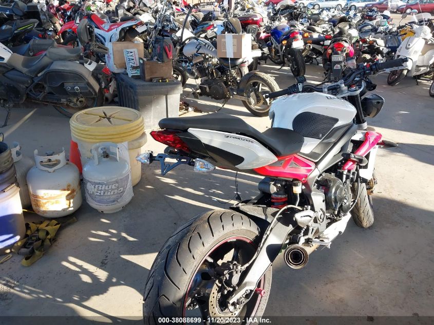 2013 TRIUMPH MOTORCYCLE STREET TRIPLE R SMTL03NE5DT578457
