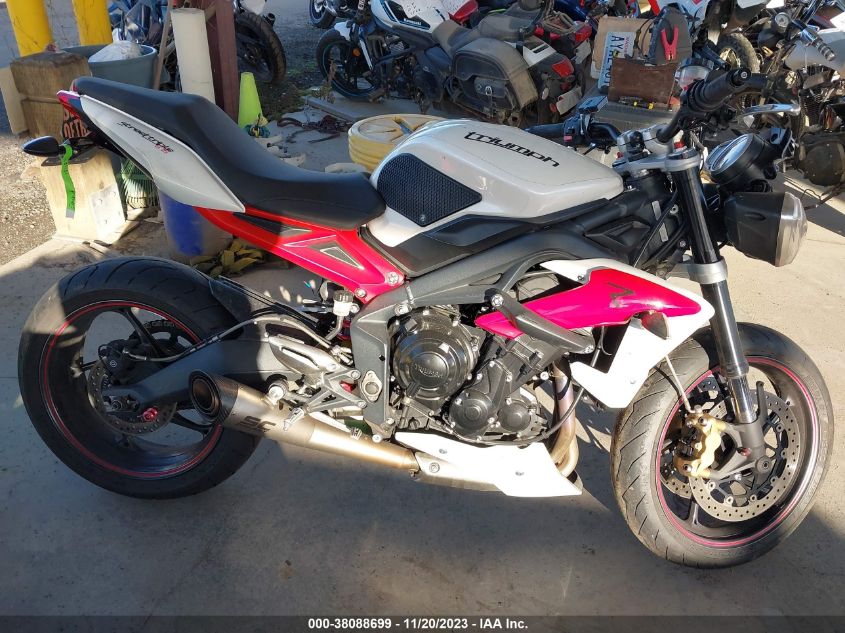 2013 TRIUMPH MOTORCYCLE STREET TRIPLE R SMTL03NE5DT578457