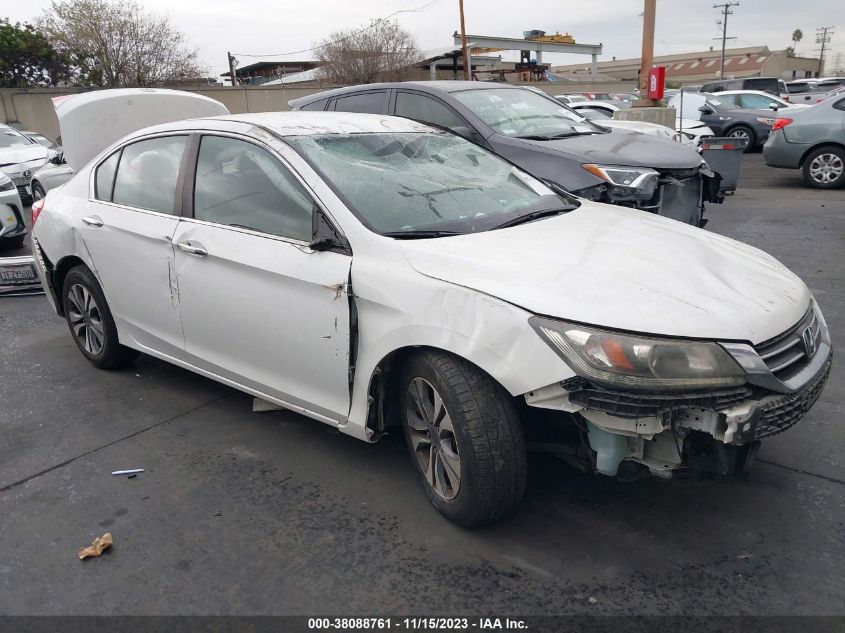 2013 HONDA ACCORD LX - 1HGCR2F38DA058763