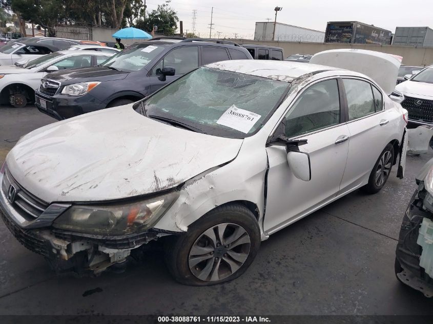 2013 HONDA ACCORD LX - 1HGCR2F38DA058763