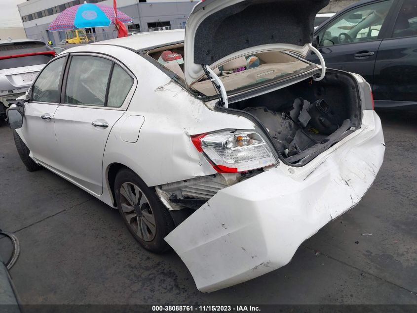 2013 HONDA ACCORD LX - 1HGCR2F38DA058763