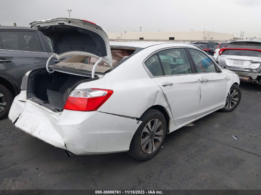 2013 HONDA ACCORD LX - 1HGCR2F38DA058763