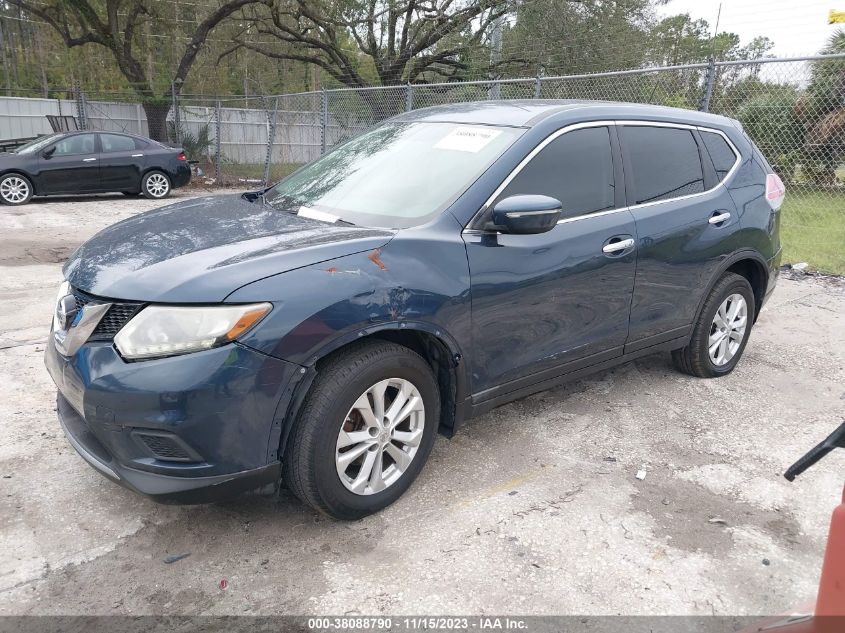 2015 NISSAN ROGUE S/SL/SV - KNMAT2MT4FP558347