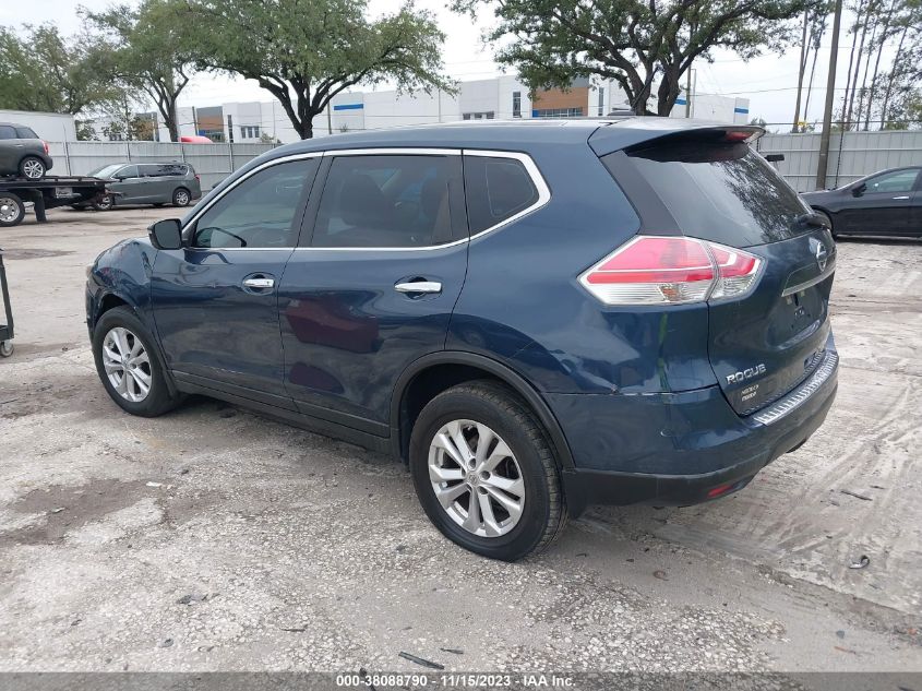 2015 NISSAN ROGUE S/SL/SV - KNMAT2MT4FP558347