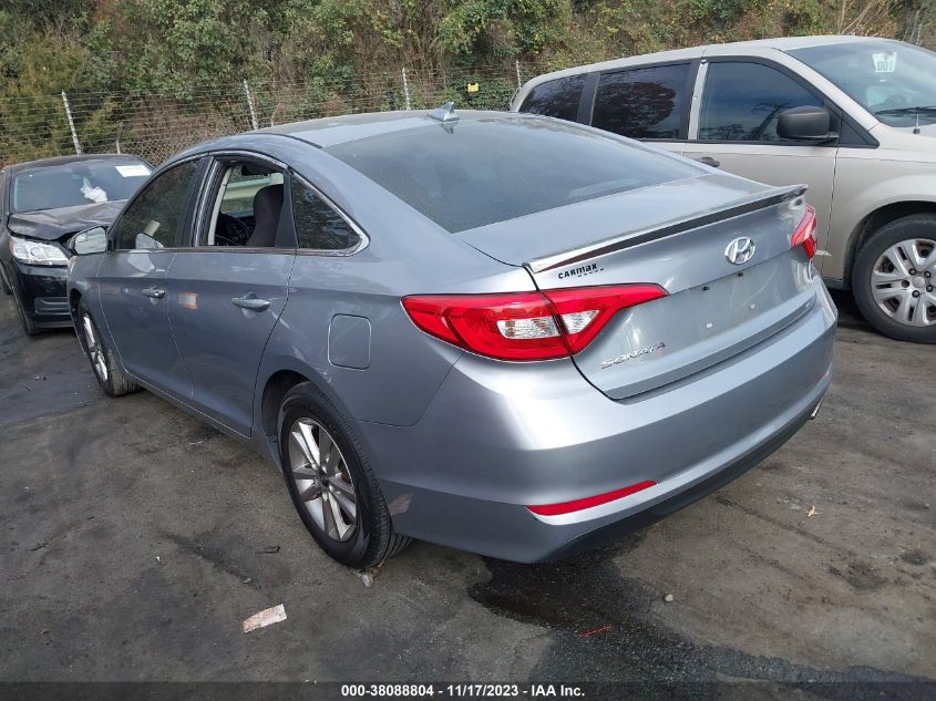 2015 HYUNDAI SONATA SE - 5NPE24AF2FH121893