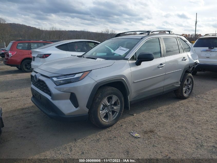 2023 TOYOTA RAV4 LE HYBRID - 4T3LWRFV4PU092822