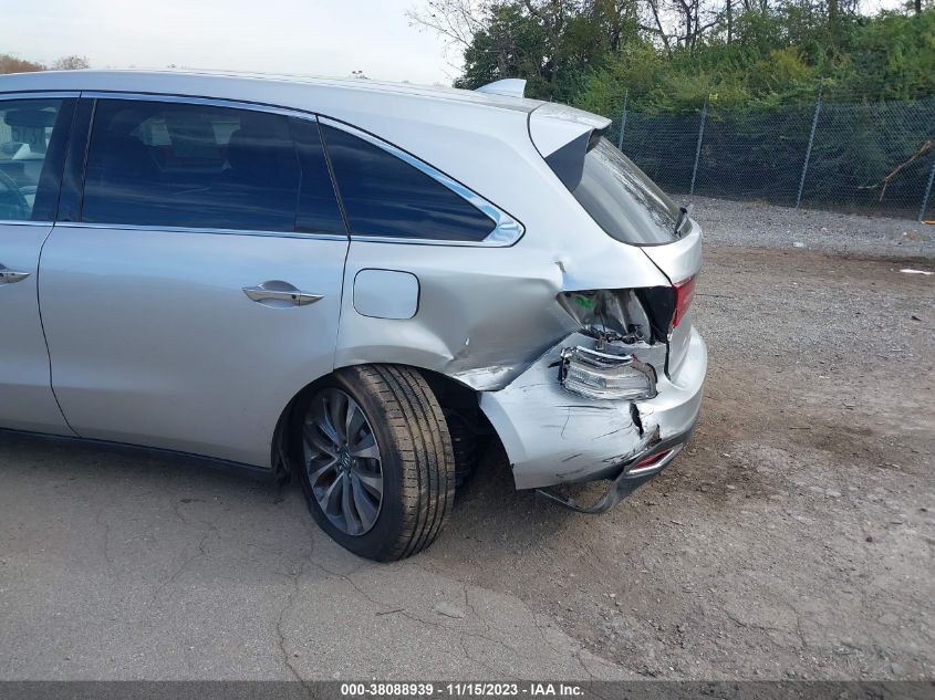 2015 ACURA MDX TECH PKG - 5FRYD4H49FB013392