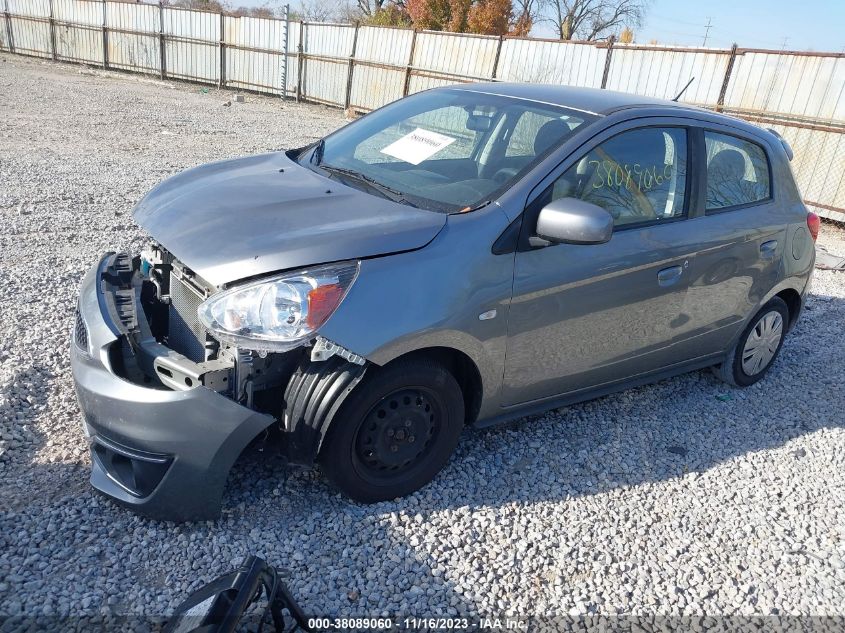 VIN ML32A3HJ4HH011362 2017 MITSUBISHI MIRAGE ES