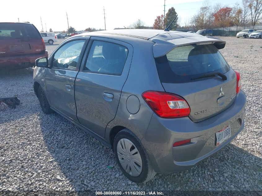 VIN ML32A3HJ4HH011362 2017 MITSUBISHI MIRAGE ES