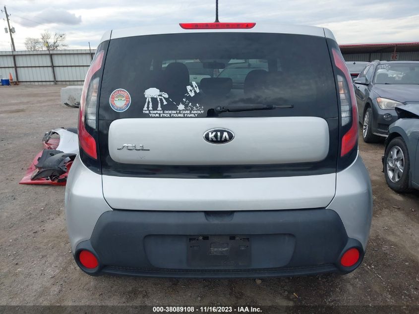 2014 KIA SOUL BASE - KNDJN2A25E7745617