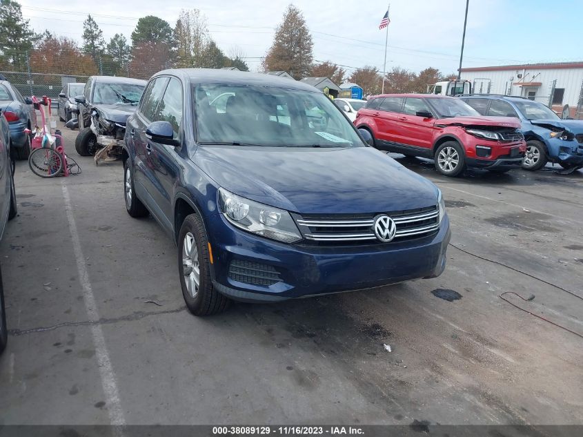 2013 VOLKSWAGEN TIGUAN S/SE/SEL - WVGAV3AXXDW581301