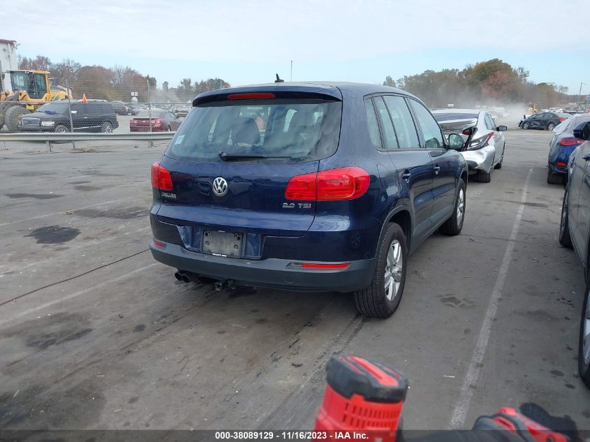 2013 VOLKSWAGEN TIGUAN S/SE/SEL - WVGAV3AXXDW581301