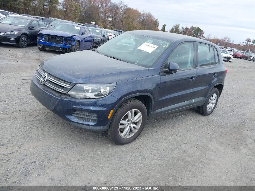 2013 VOLKSWAGEN TIGUAN S/SE/SEL - WVGAV3AXXDW581301