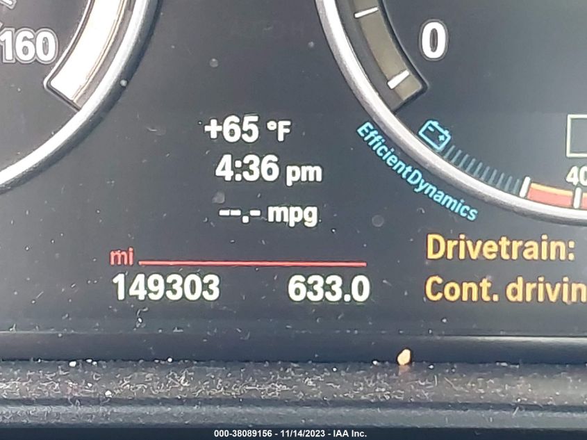 2014 BMW 550I - WBAKN9C50ED681313