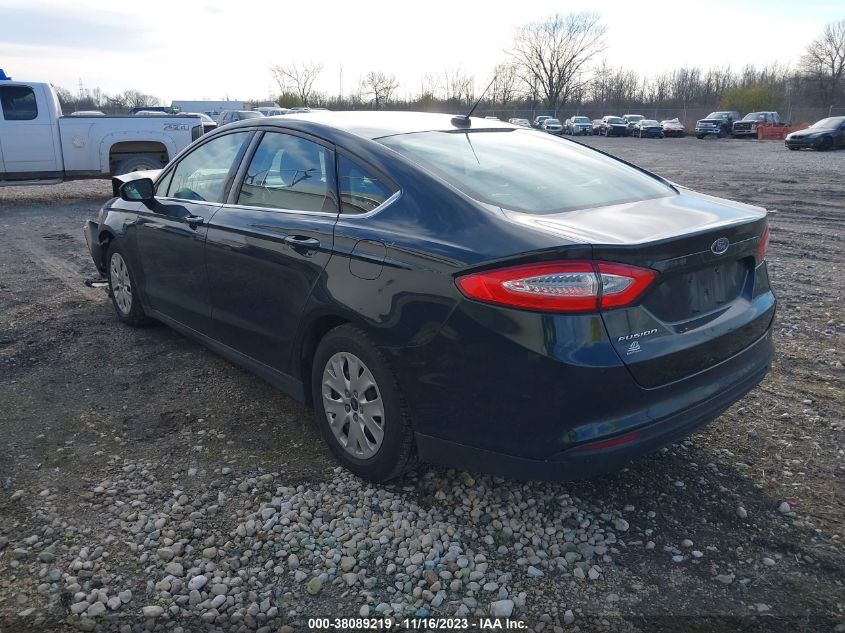 2014 FORD FUSION S - 3FA6P0G77ER337223