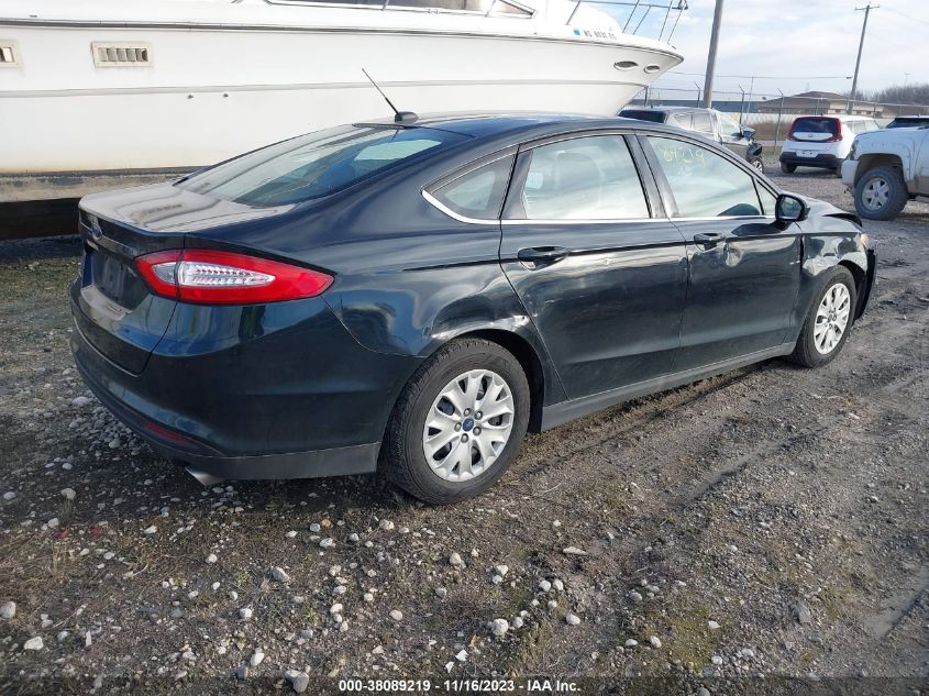 2014 FORD FUSION S - 3FA6P0G77ER337223