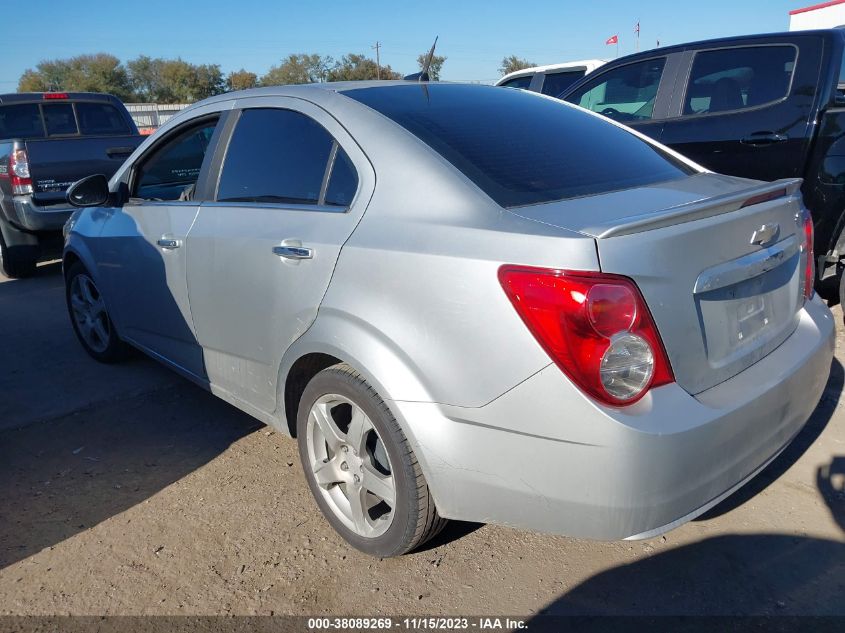 2014 CHEVROLET SONIC LTZ AUTO - 1G1JE5SB9E4203110
