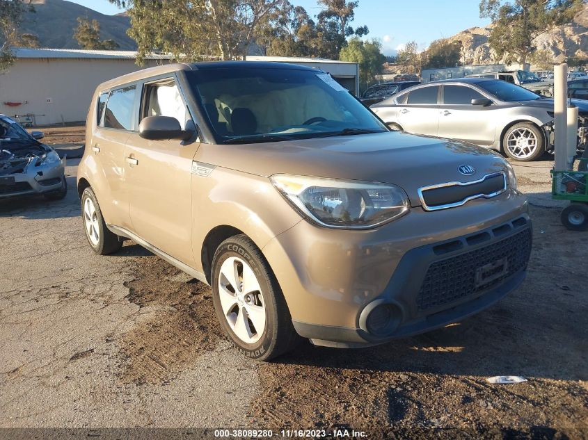 2014 KIA SOUL BASE - KNDJN2A23E7072472