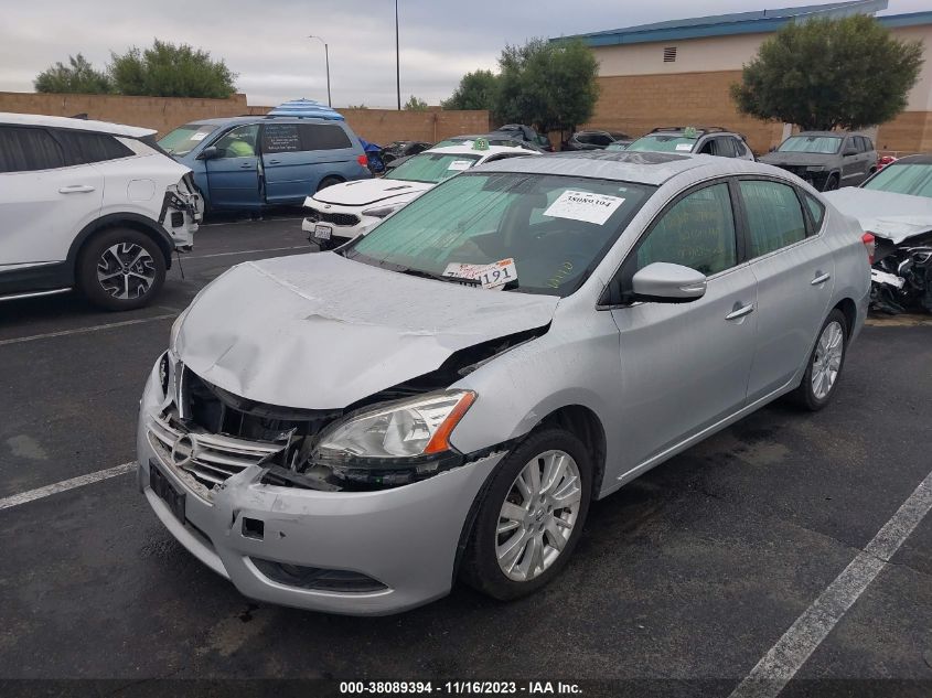 2014 NISSAN SENTRA SL - 3N1AB7AP2EY208240