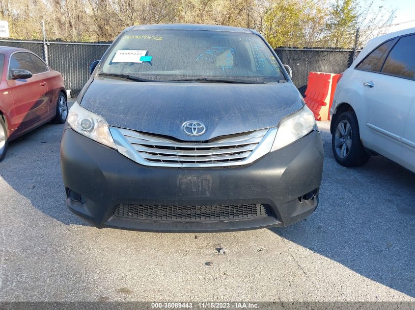 2015 TOYOTA SIENNA LE - 5TDKK3DC3FS545463