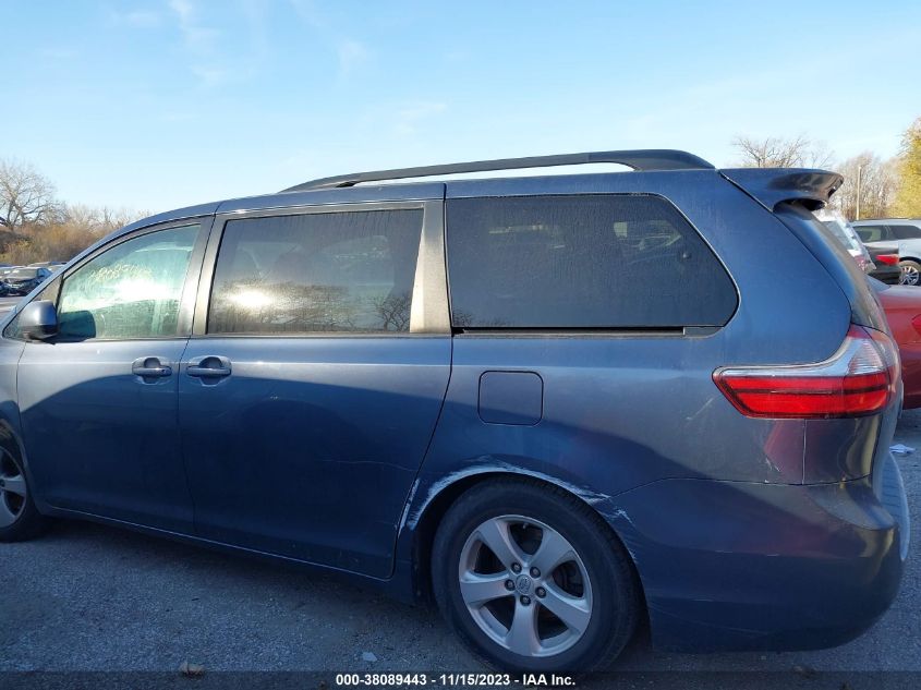 2015 TOYOTA SIENNA LE - 5TDKK3DC3FS545463