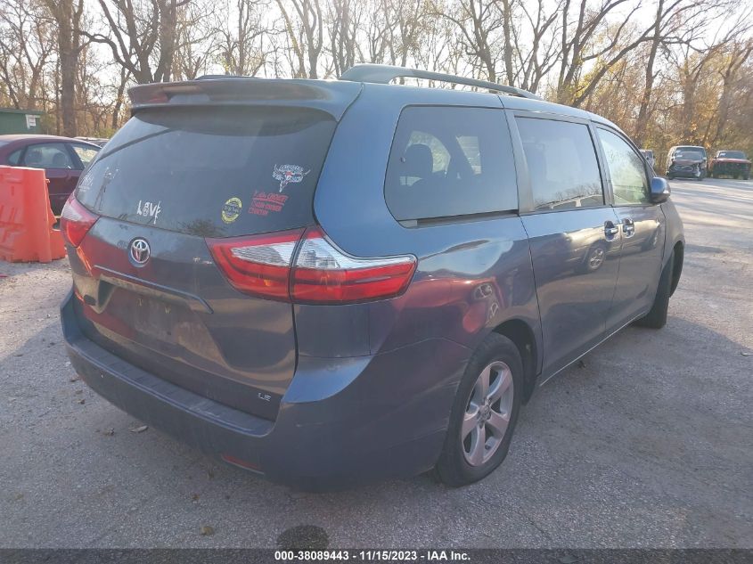 2015 TOYOTA SIENNA LE - 5TDKK3DC3FS545463