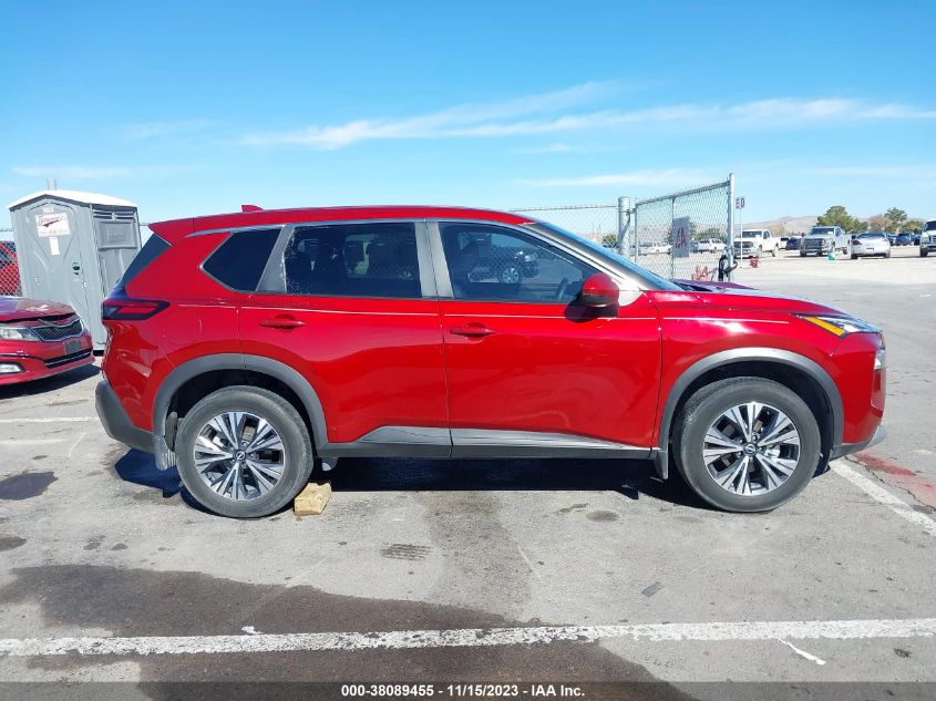 2022 NISSAN ROGUE SV - 5N1BT3BA1NC703017