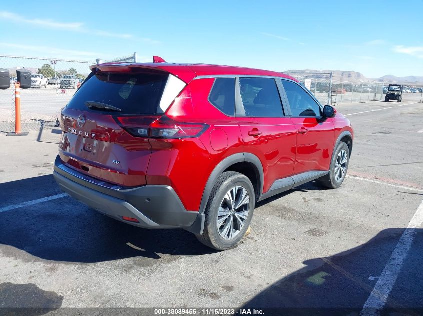 2022 NISSAN ROGUE SV - 5N1BT3BA1NC703017