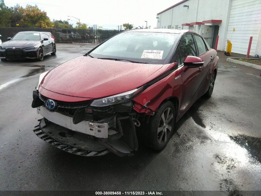 2018 TOYOTA MIRAI JTDBVRBD7JA003892