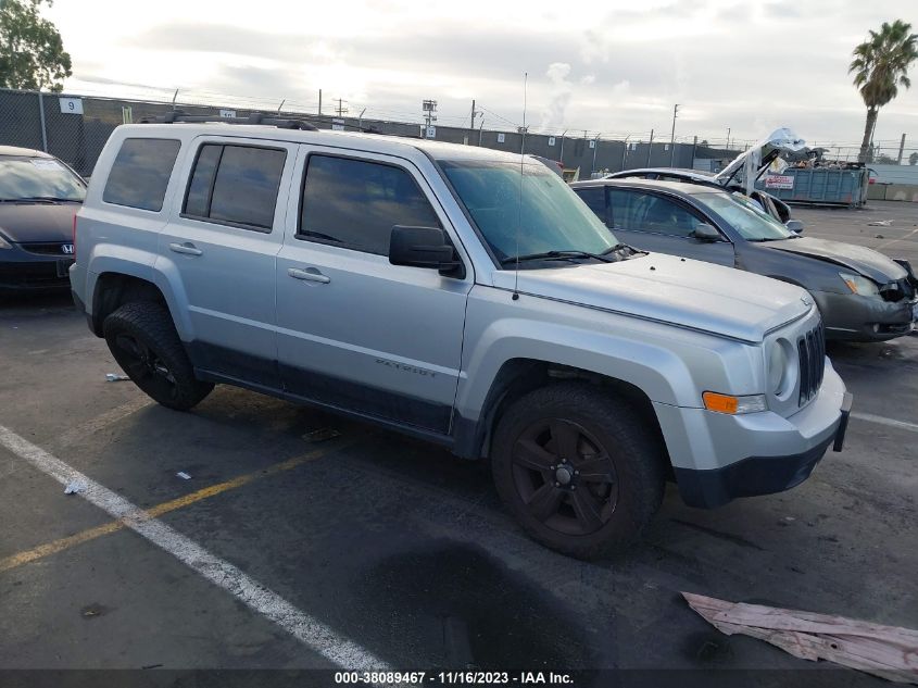 2014 JEEP PATRIOT LATITUDE - 1C4NJPFA1ED624255