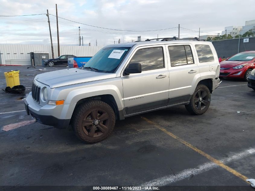 2014 JEEP PATRIOT LATITUDE - 1C4NJPFA1ED624255