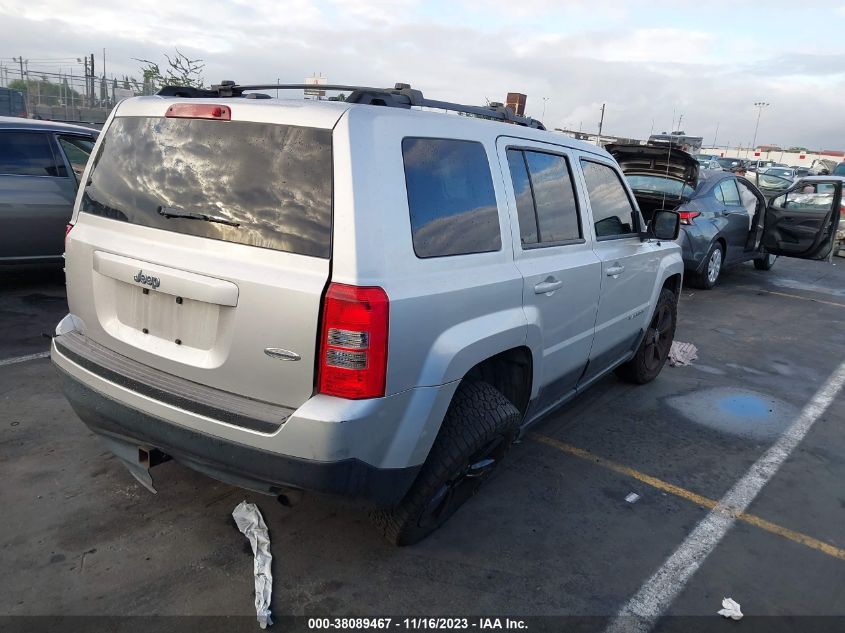 2014 JEEP PATRIOT LATITUDE - 1C4NJPFA1ED624255