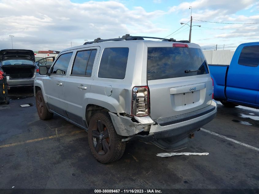 2014 JEEP PATRIOT LATITUDE - 1C4NJPFA1ED624255