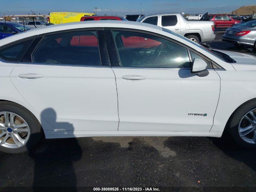 3FA6P0LU0JR111062 2018 FORD FUSION, photo no. 14