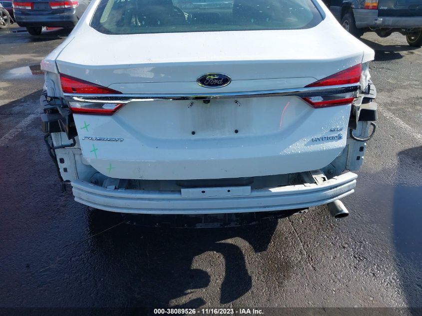 3FA6P0LU0JR111062 2018 FORD FUSION, photo no. 6