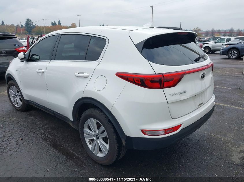 VIN KNDPMCAC5H7047962 2017 KIA SPORTAGE LX