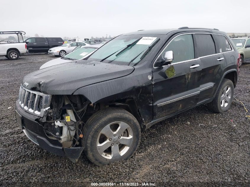 2013 JEEP GRAND CHEROKEE OVERLAND - 1C4RJFCT0DC586846