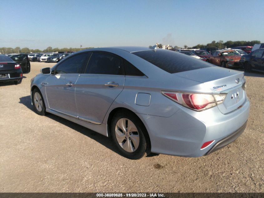 2013 HYUNDAI SONATA HYBRID - KMHEC4A45DA089940