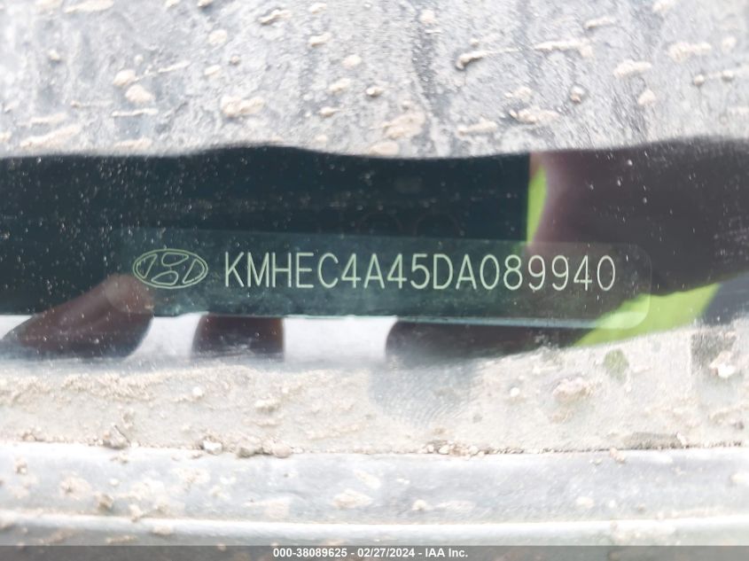 2013 HYUNDAI SONATA HYBRID - KMHEC4A45DA089940