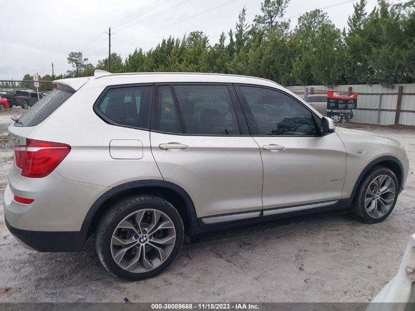 2017 BMW X3 SDRIVE28I - 5UXWZ7C57H0V86206