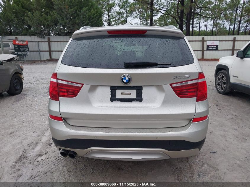 2017 BMW X3 SDRIVE28I - 5UXWZ7C57H0V86206