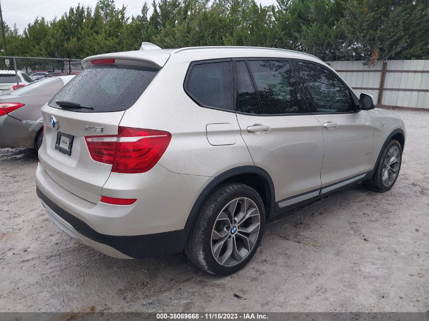 2017 BMW X3 SDRIVE28I - 5UXWZ7C57H0V86206