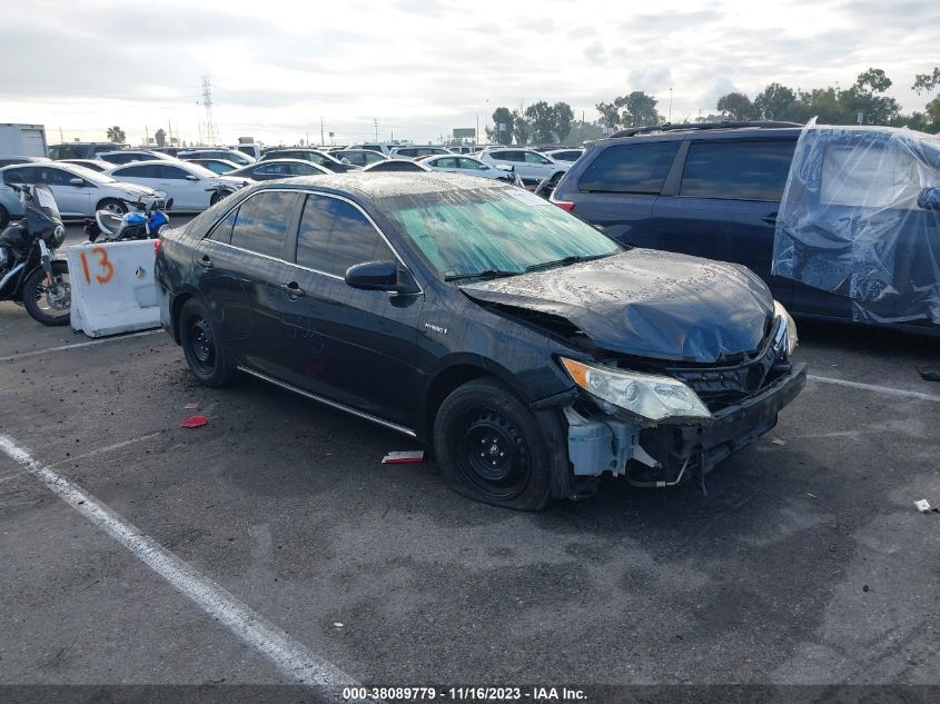 2013 TOYOTA CAMRY HYBRID LE - 4T1BD1FK0DU088053