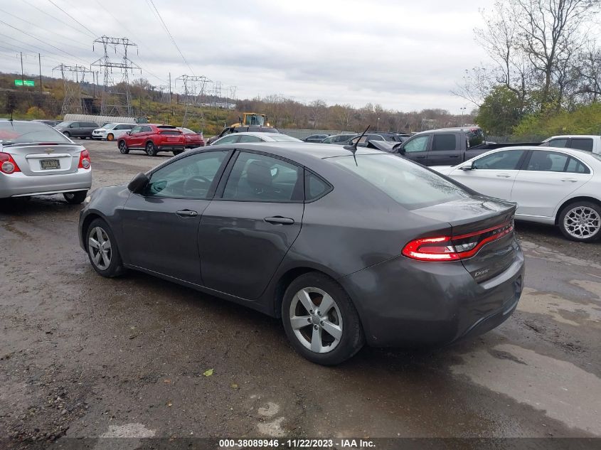 2015 DODGE DART SXT - 1C3CDFBB1FD362542