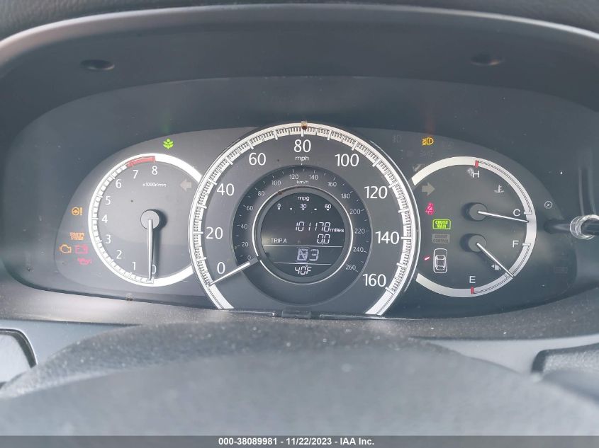 2013 HONDA ACCORD TOURING - 1HGCR3F91DA801399