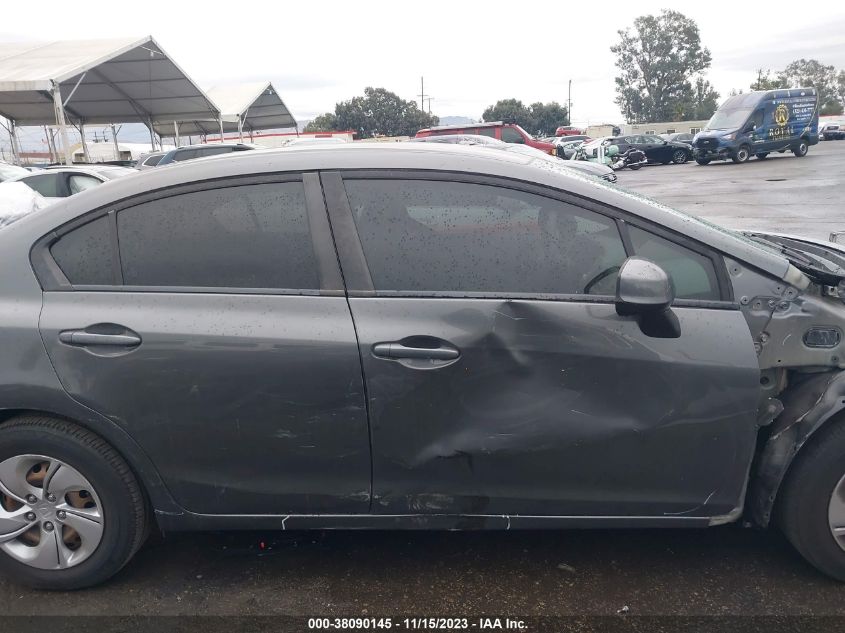 2013 HONDA CIVIC LX - 19XFB2F54DE255542