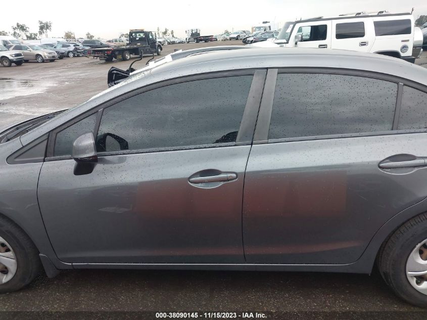 2013 HONDA CIVIC LX - 19XFB2F54DE255542