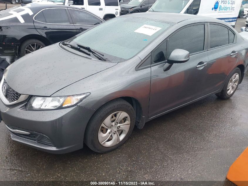 2013 HONDA CIVIC LX - 19XFB2F54DE255542