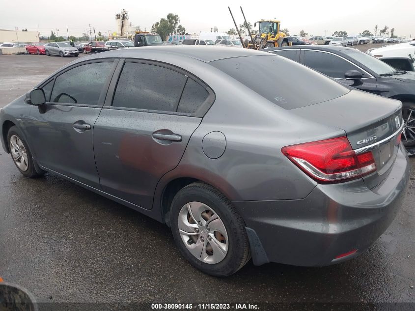 2013 HONDA CIVIC LX - 19XFB2F54DE255542