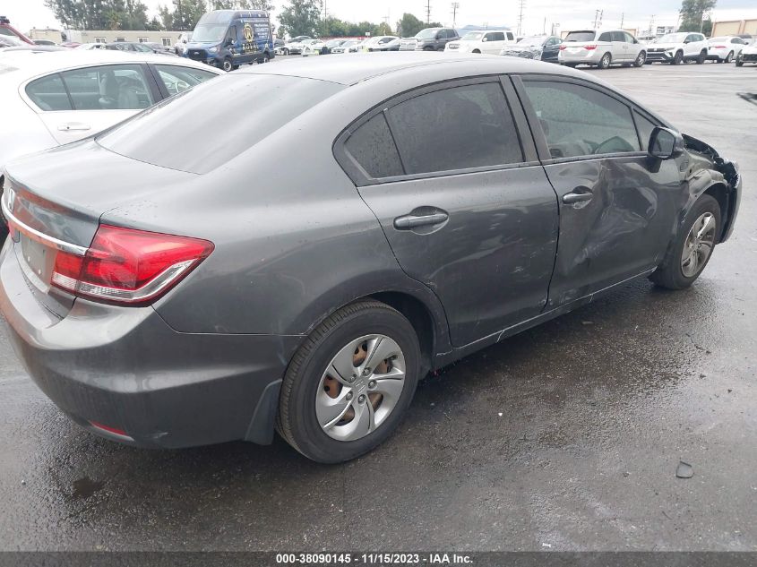 2013 HONDA CIVIC LX - 19XFB2F54DE255542